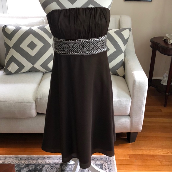 LOFT Dresses & Skirts - 🎉Ann Taylor Loft Brown Convertible Dress